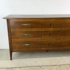 Mid-Century Nine Drawer Dresser by Stanley Furniture