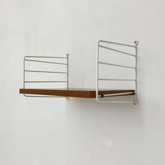 Mid-Century Nisse Strinning string design teak wall unit , 1960s