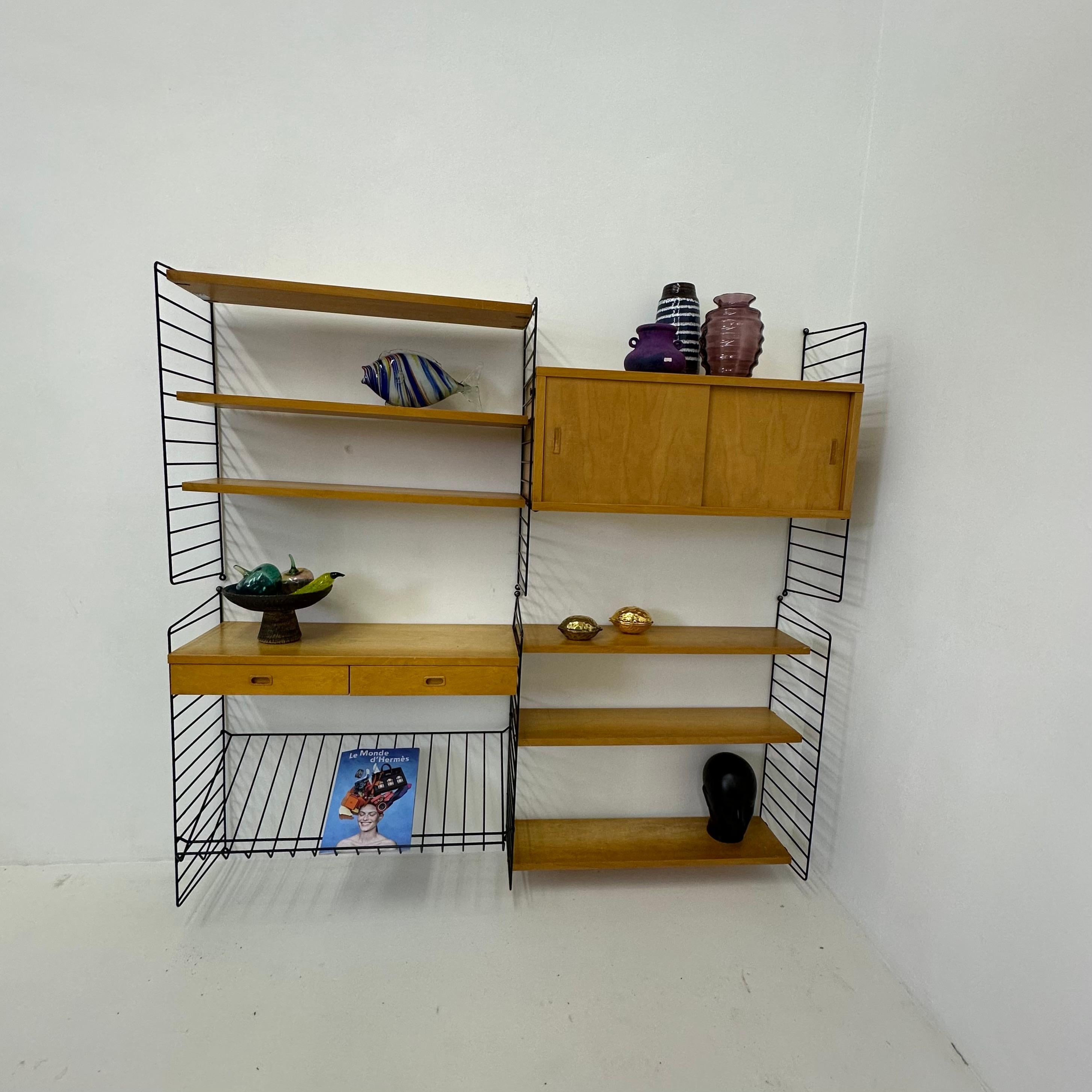 String shelf module by Kajsa & Nils 