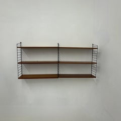 Mid-Century Nisse Strinning string design wall unit , 1960s