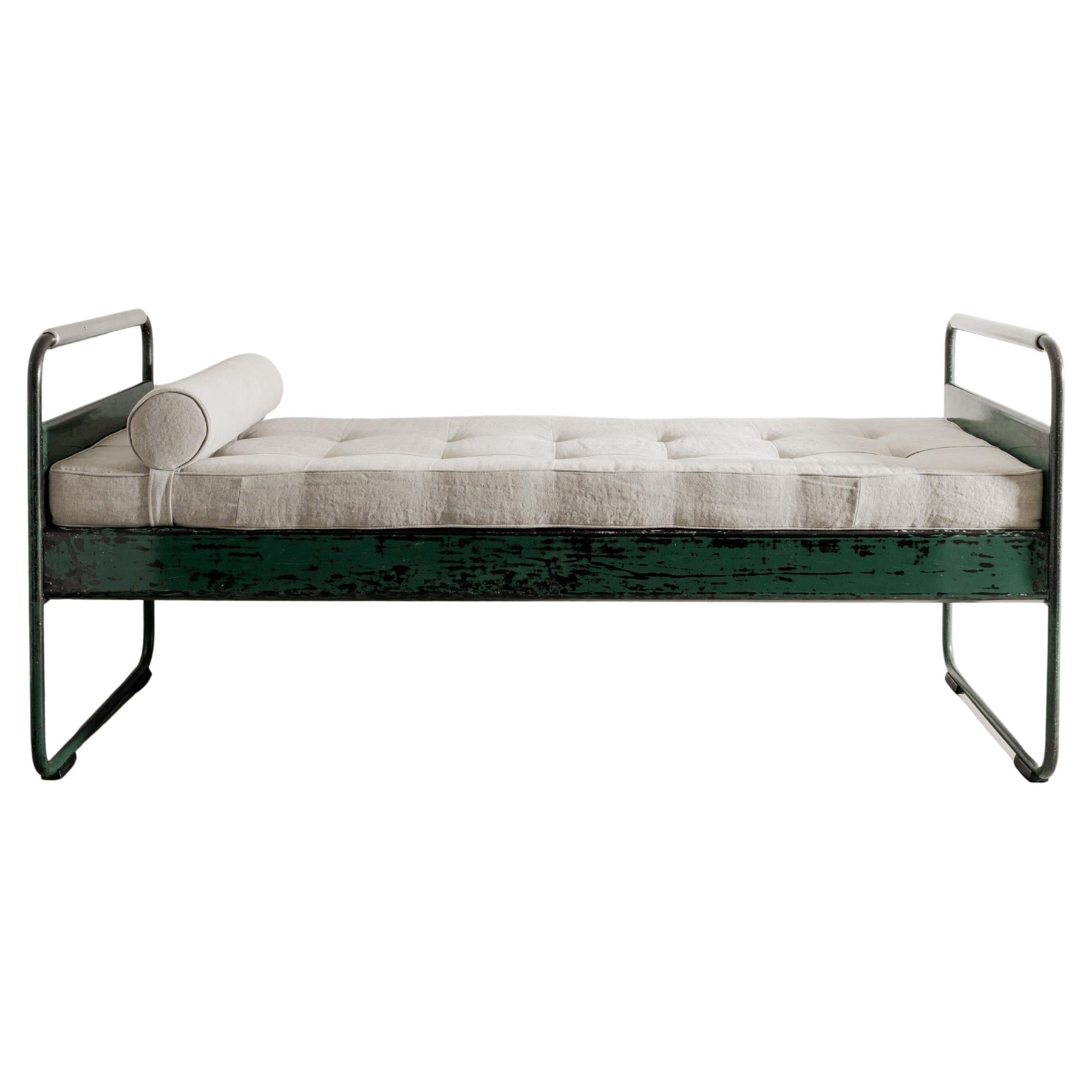 Mid Century "No 17 / Fabert" Daybed by Jean Prouvé Produced in France, 1950s