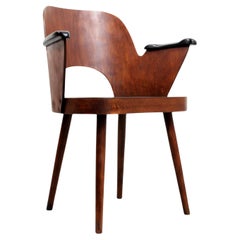 Poltrona di metà secolo No.515 di Oswald Haerdtl per Thonet/TON