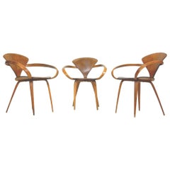 Mid Century Norman Cherner for Plycraft Pretzel Armchair