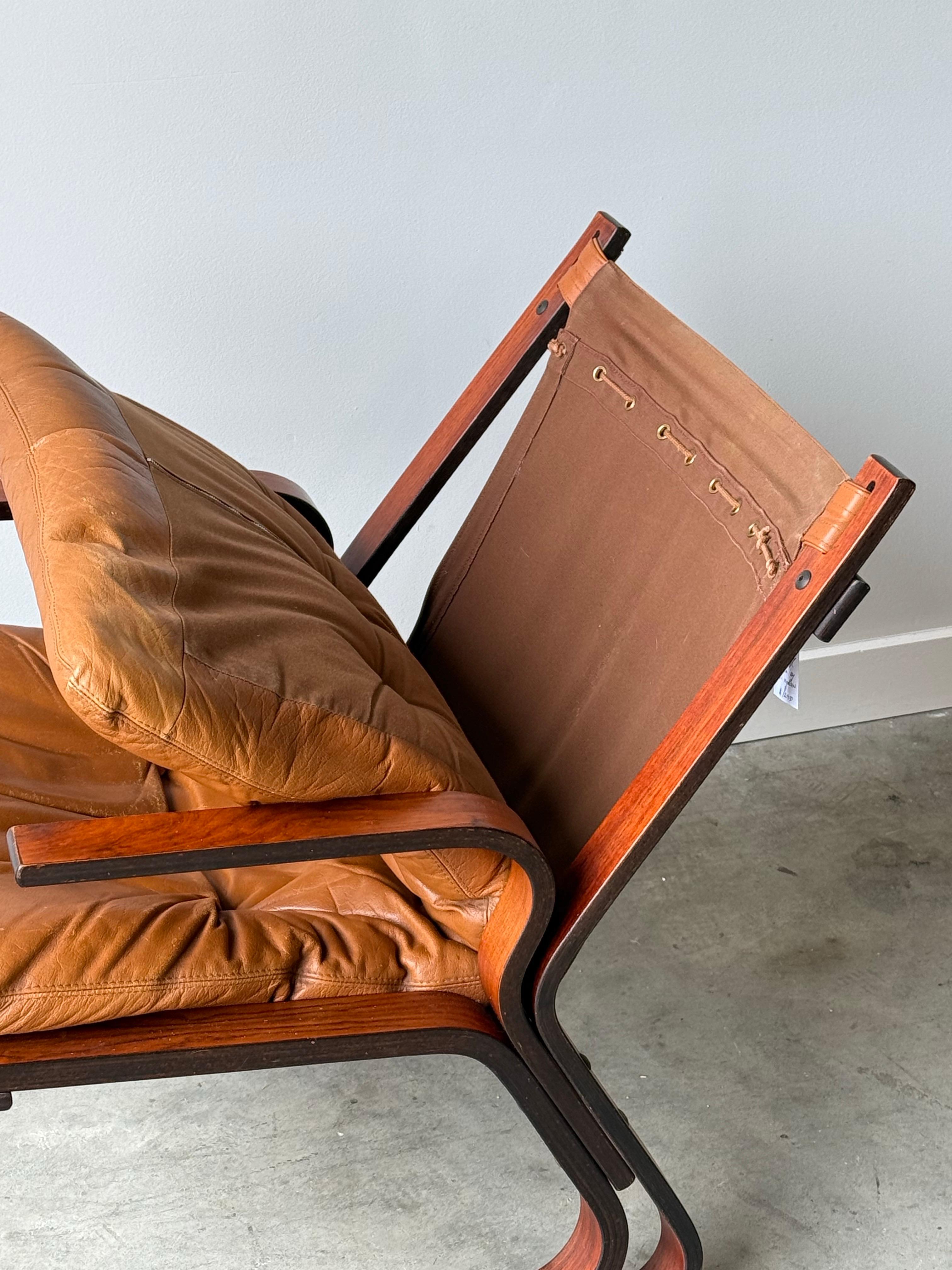 Mid-Century Norwegian Armchair by Oddvin Rykken for Rybo and Co. 4