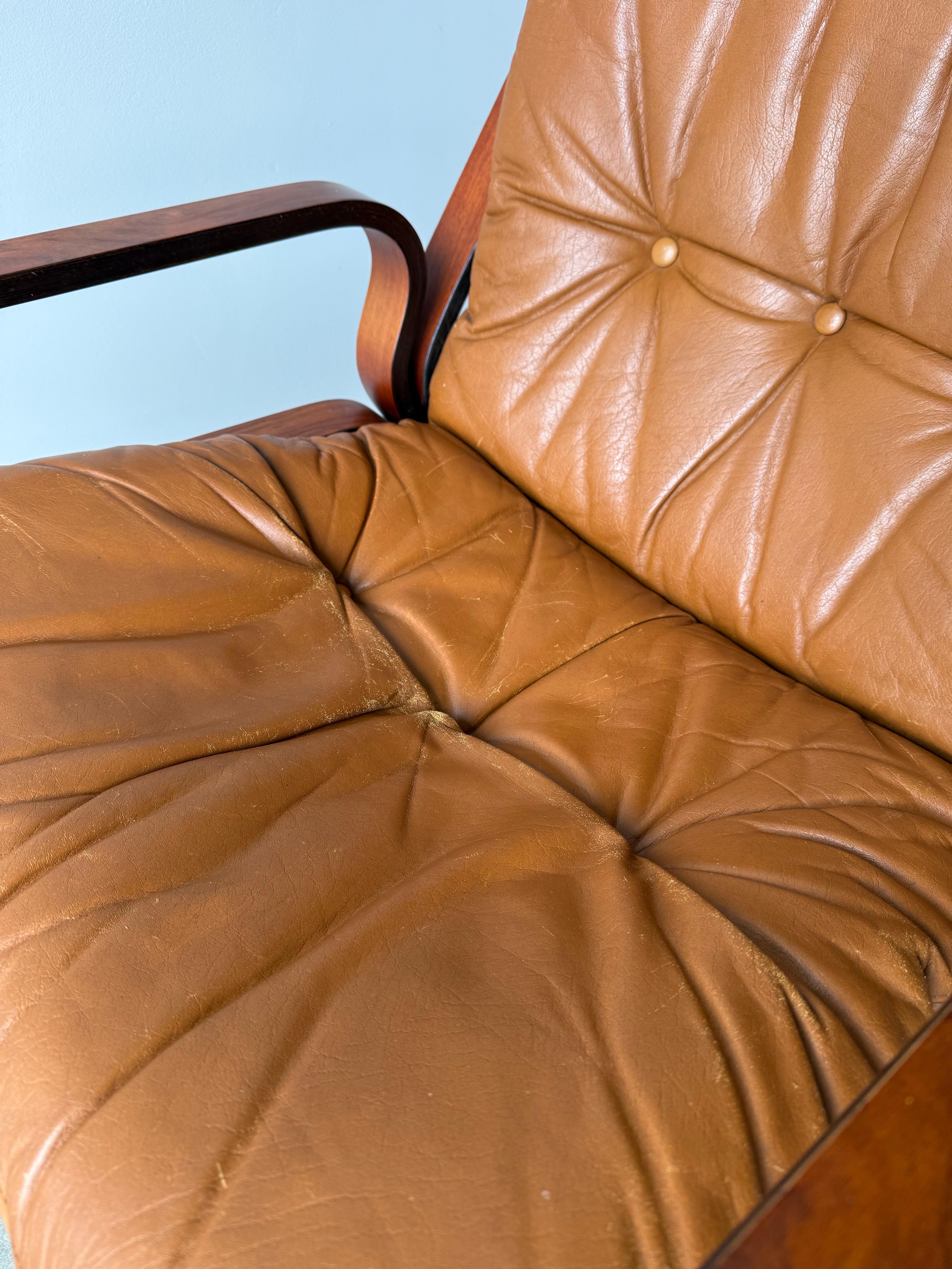 Mid-Century Norwegian Armchair by Oddvin Rykken for Rybo and Co. 6