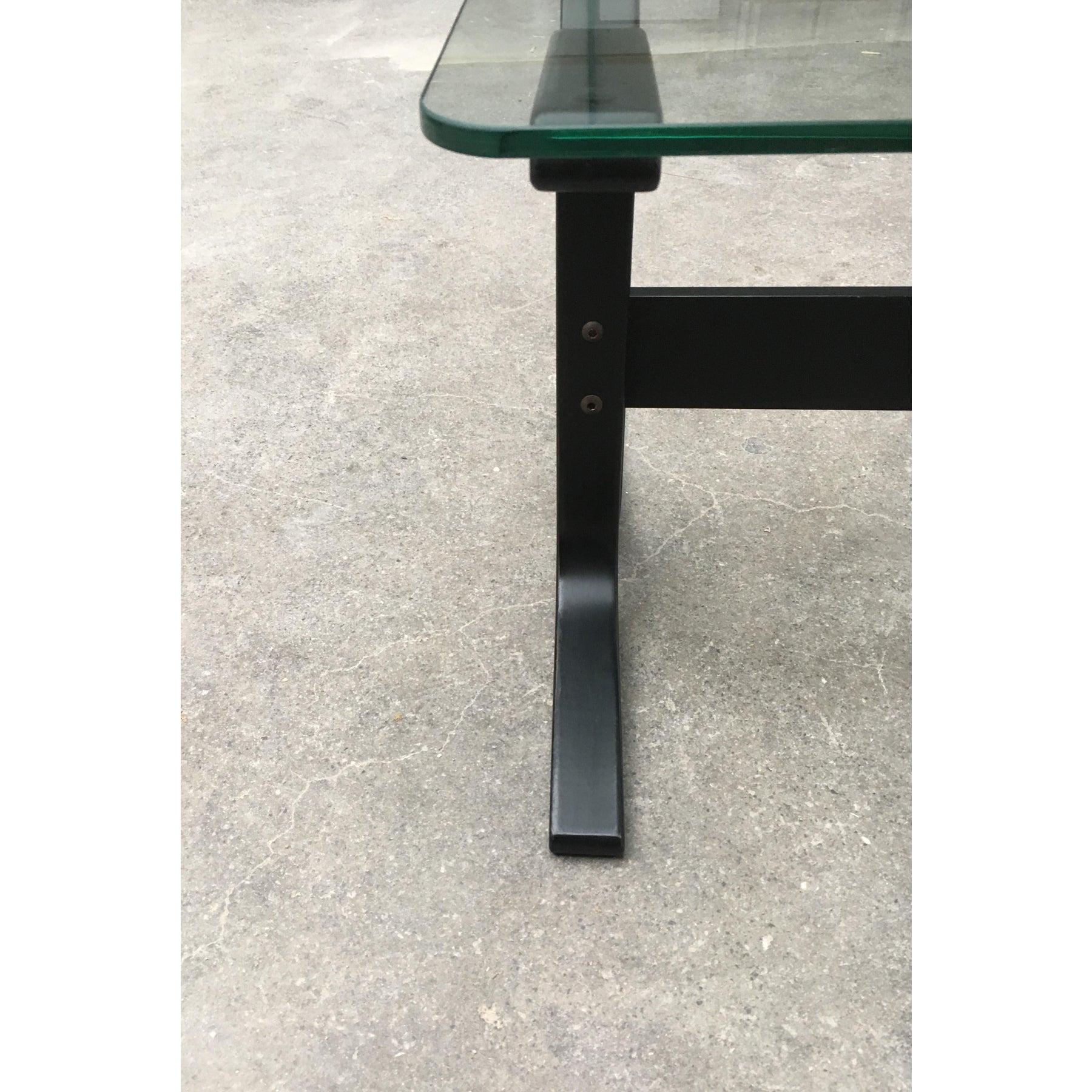 Table d'appoint norvégienne du milieu du siècle dernier en verre Siesta par Ingmar Relling, années 1960 en vente 3