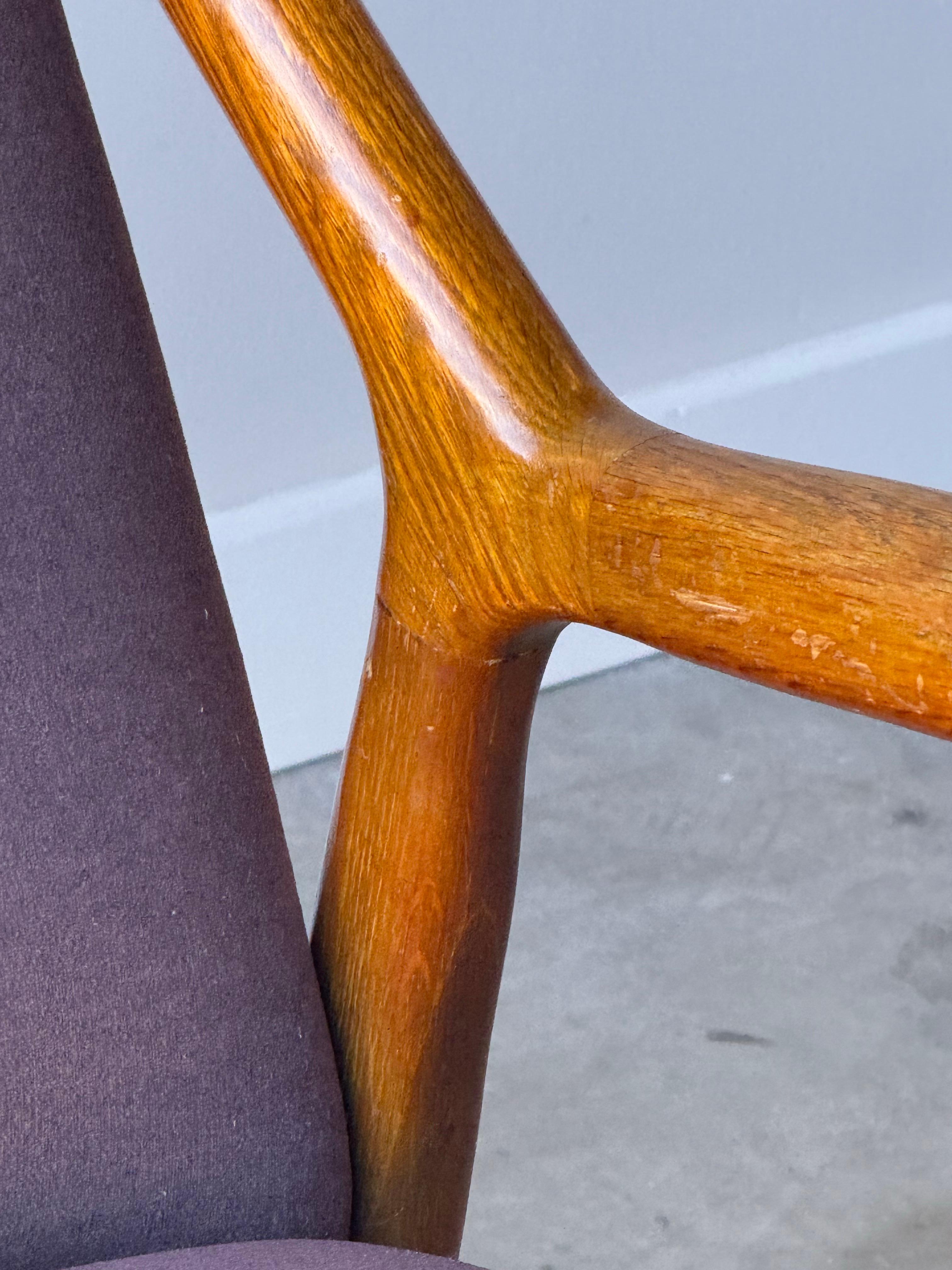 Poltrona Mid-Century Oak di Jack Van der Molen in vendita 3