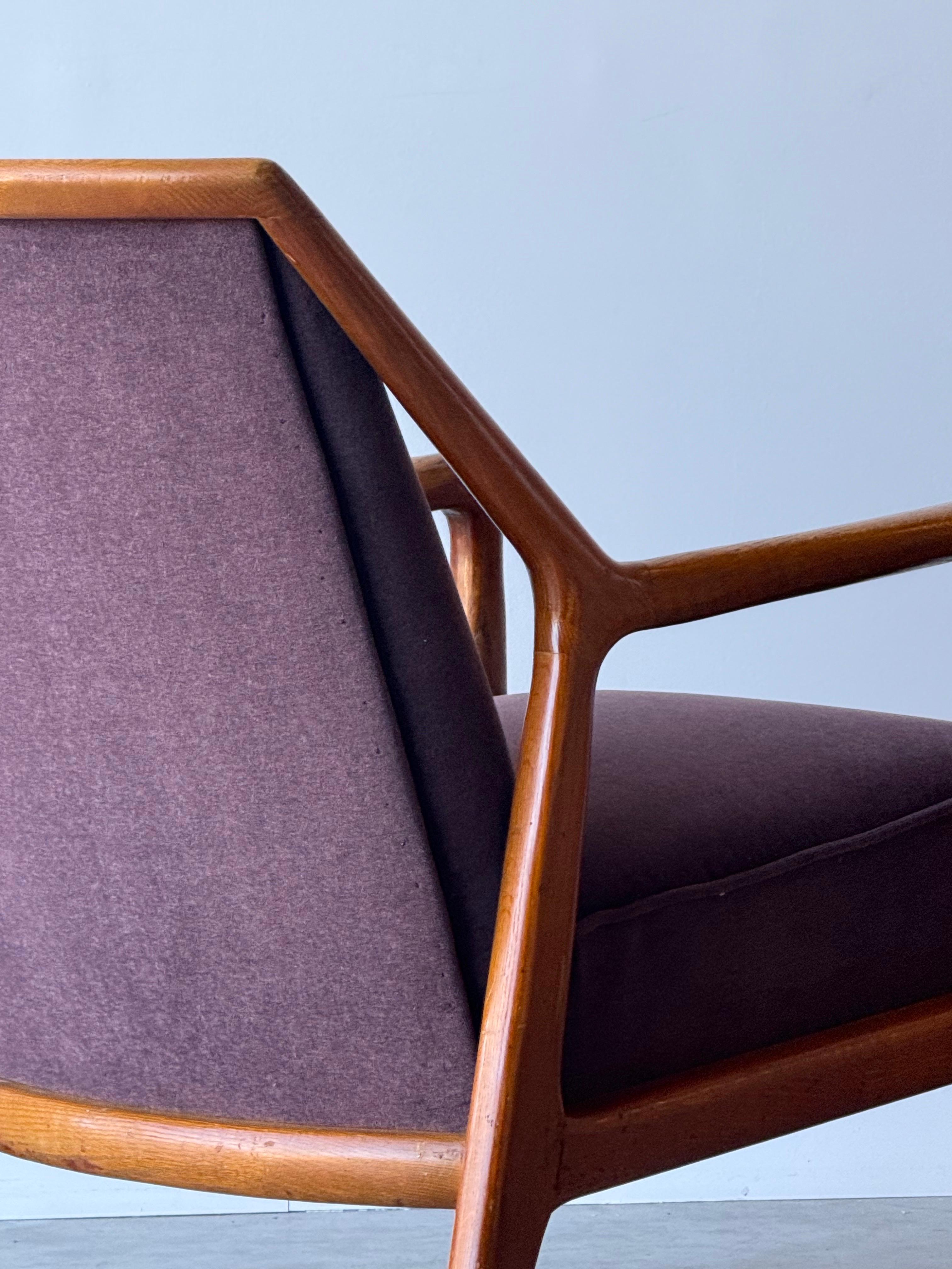 Olandese Poltrona Mid-Century Oak di Jack Van der Molen in vendita