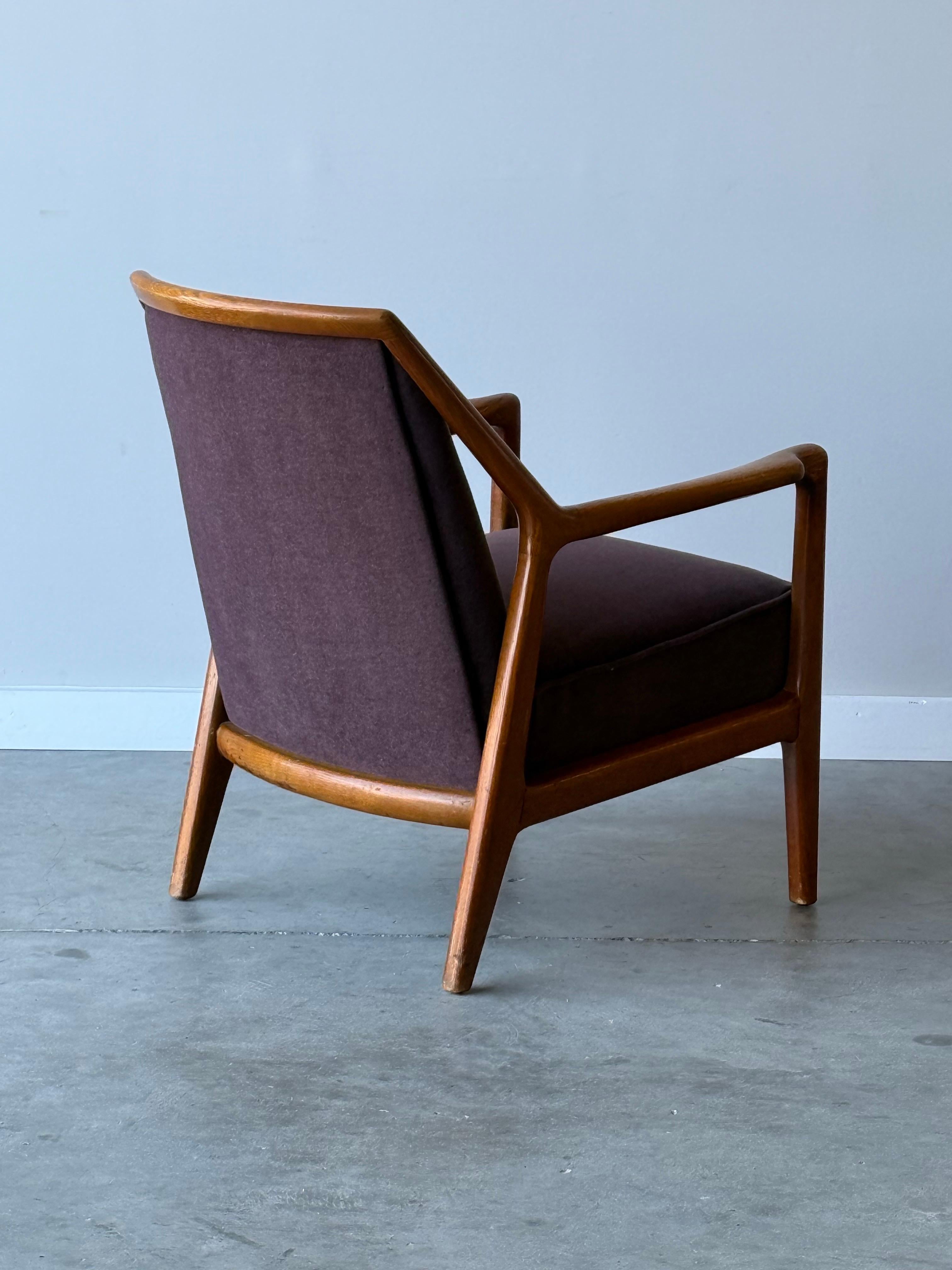 Poltrona Mid-Century Oak di Jack Van der Molen In condizioni buone in vendita a Raleigh, NC