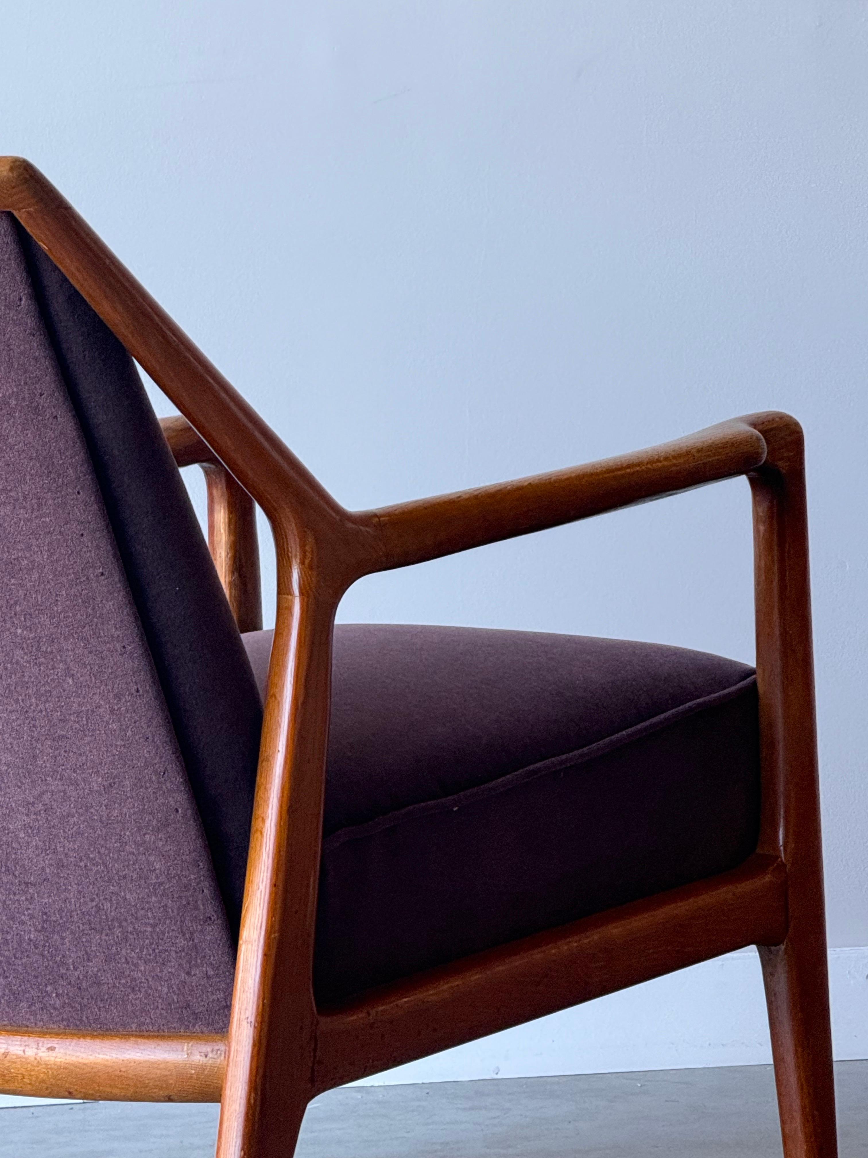 Tessuto Poltrona Mid-Century Oak di Jack Van der Molen in vendita