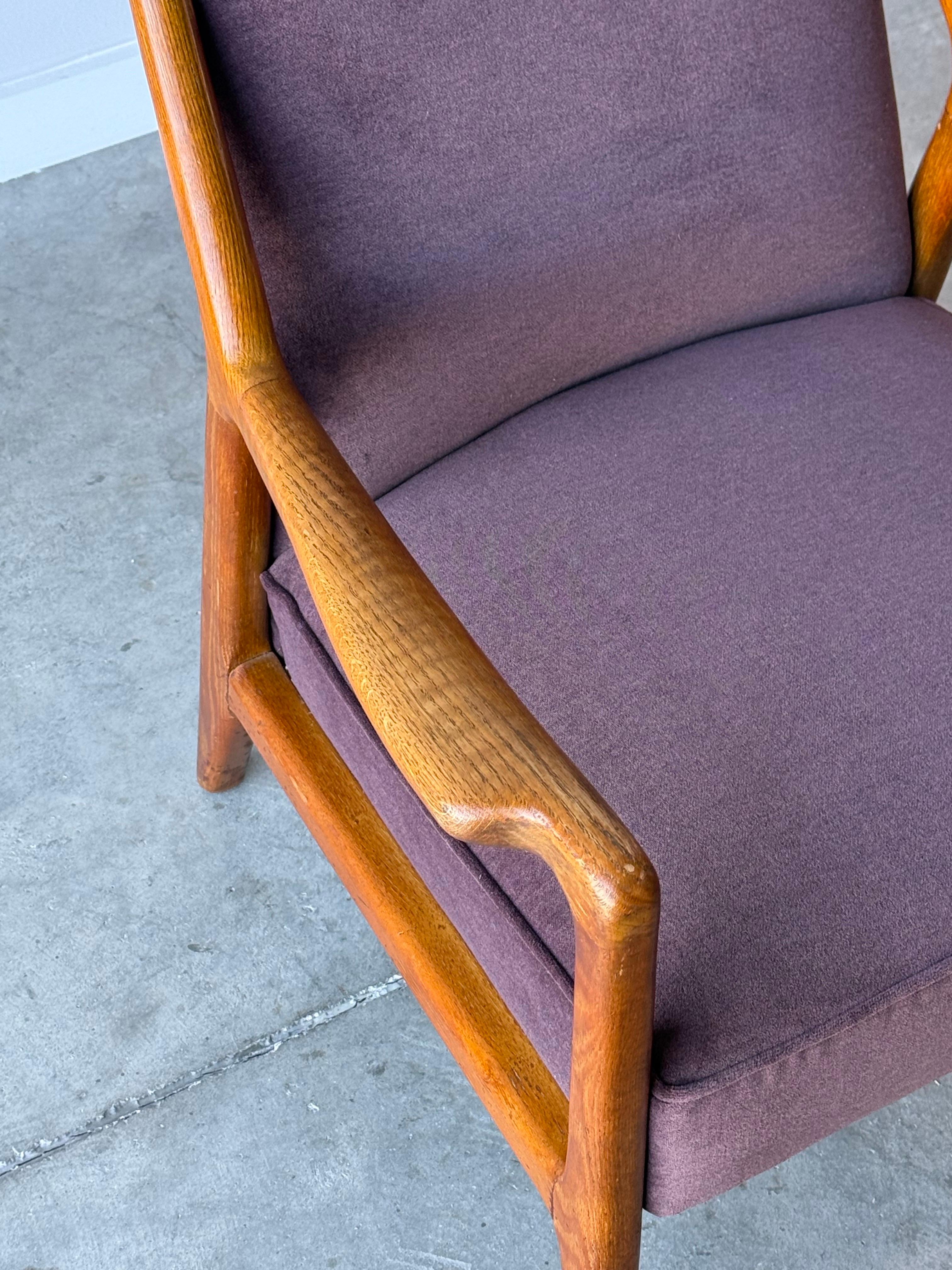 Poltrona Mid-Century Oak di Jack Van der Molen in vendita 1