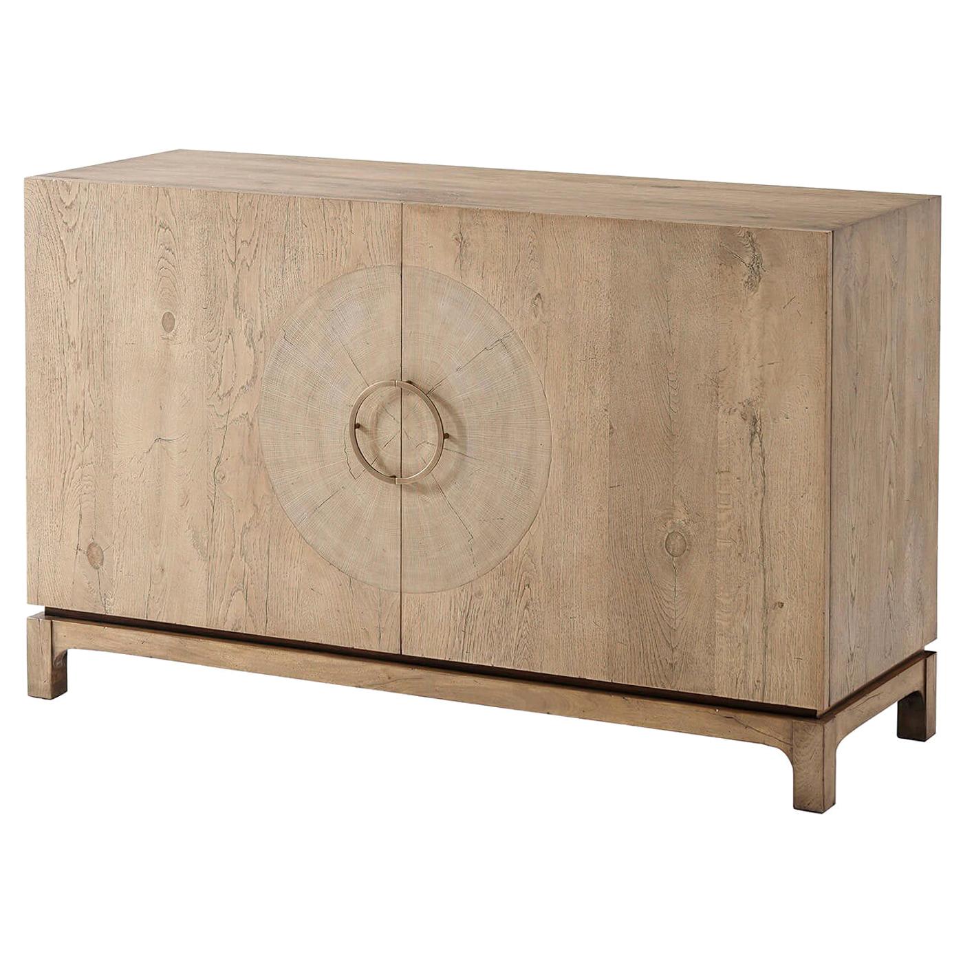 Midcentury Oak Cabinet im Angebot