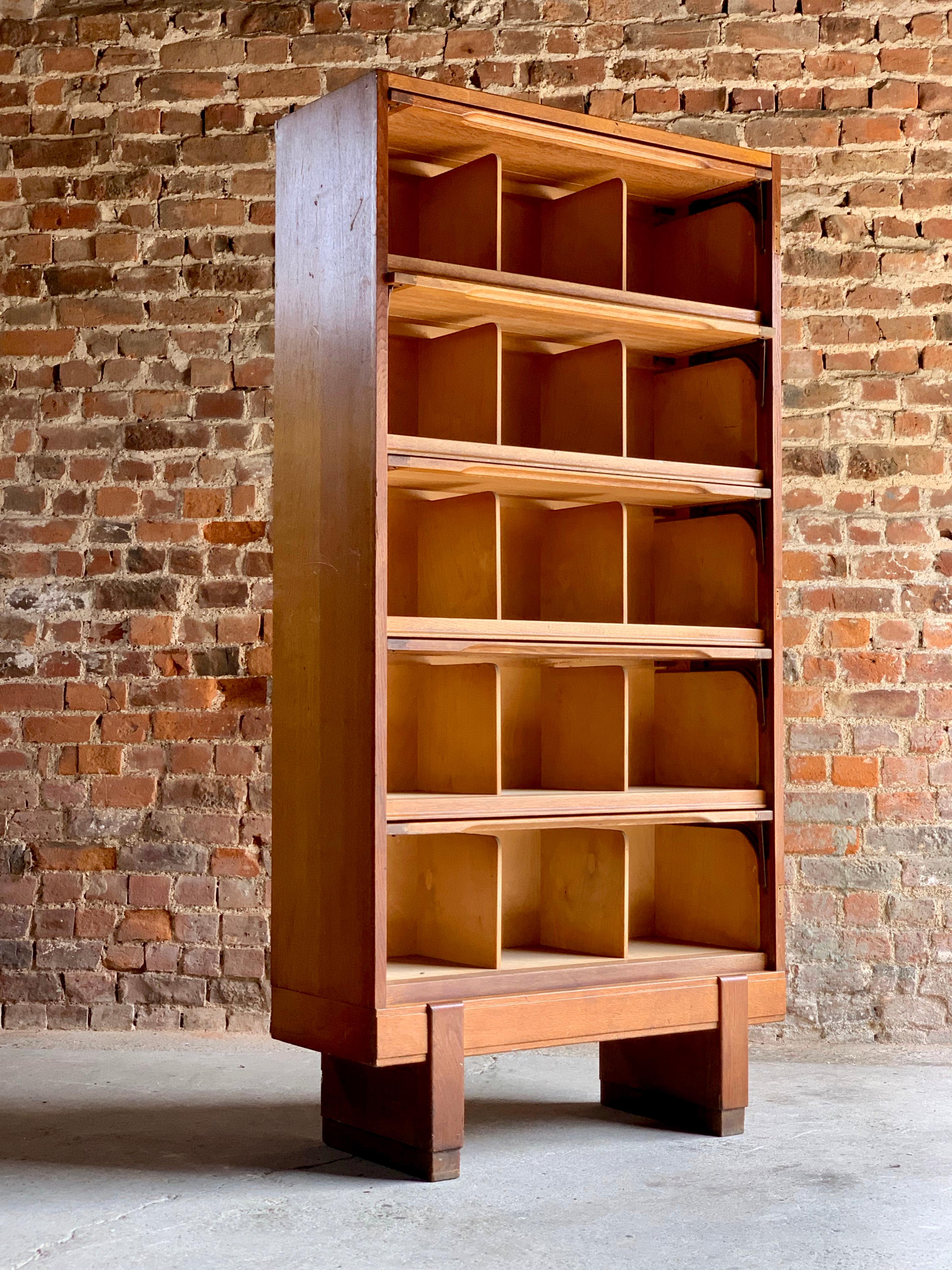 20th Century Midcentury Oak Cabinet RAF Staverton circa 1956 N0 3