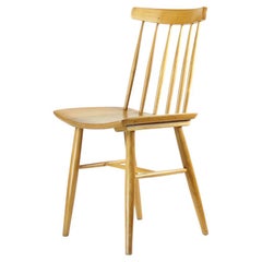 Vintage Midcentury Oak Chair Produced in 1975