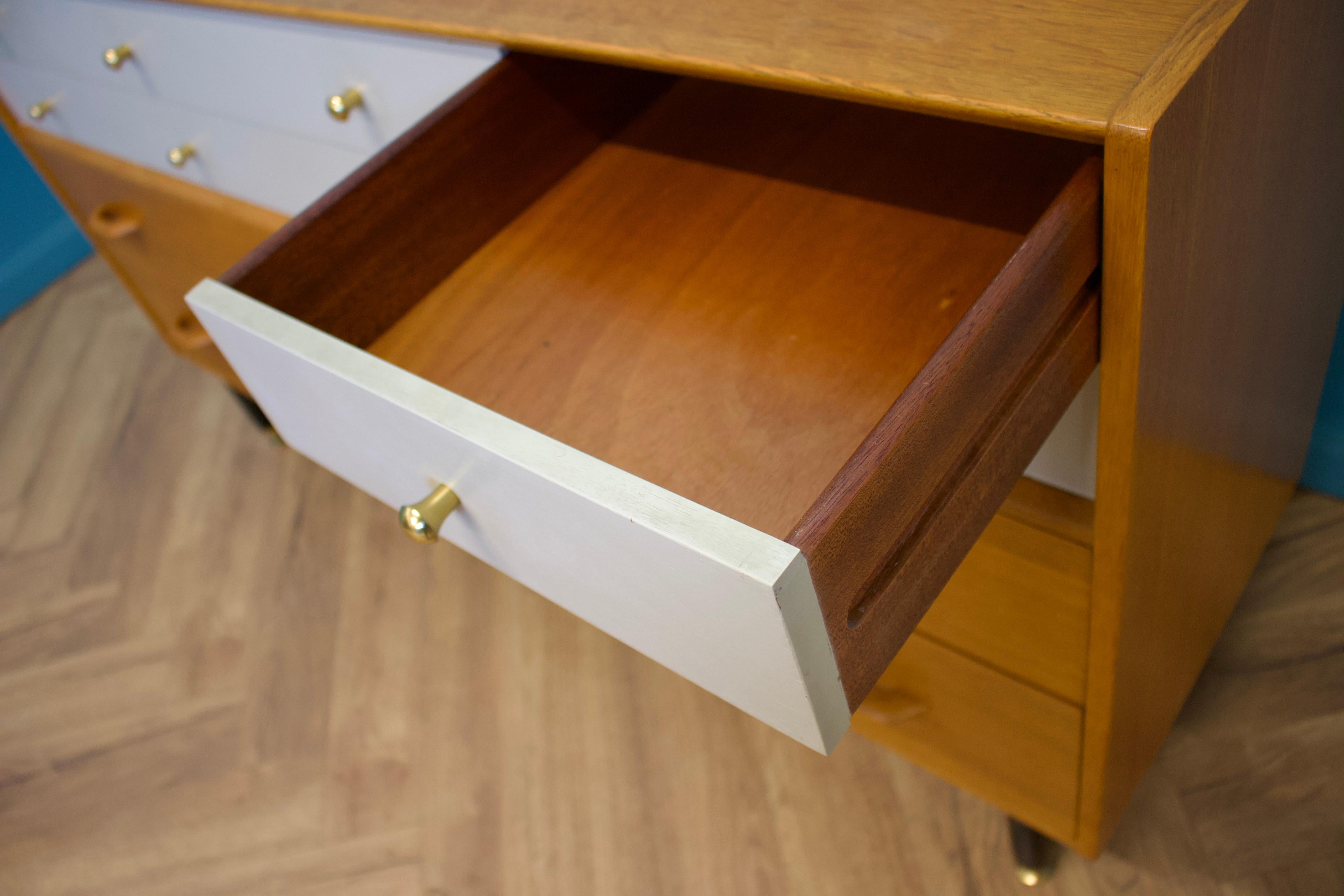 Mid-Century Oak Chest of Drawers or Sideboard from G Plan, 1950s 2