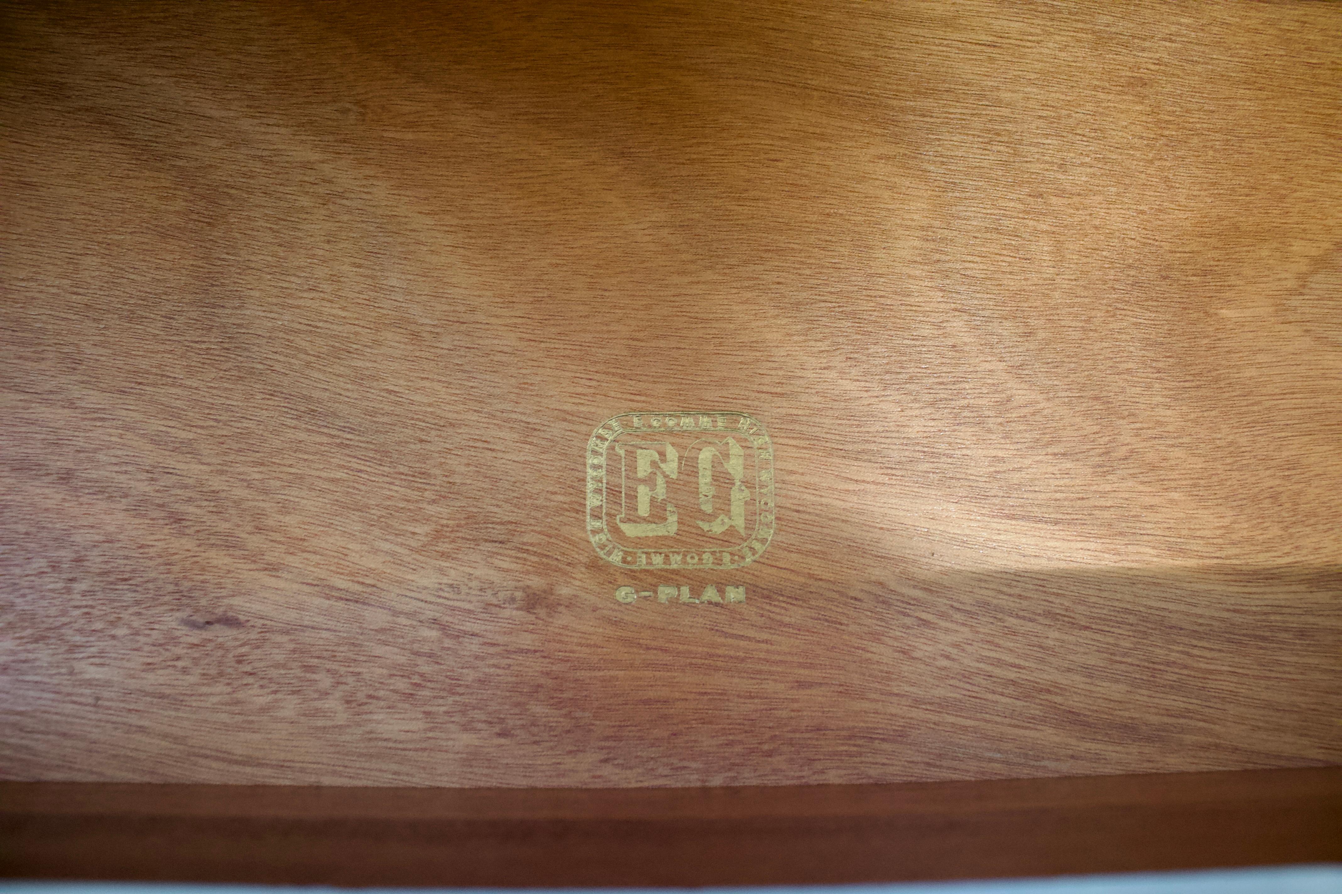 Mid-Century Oak Chest of Drawers or Sideboard from G Plan, 1950s 3