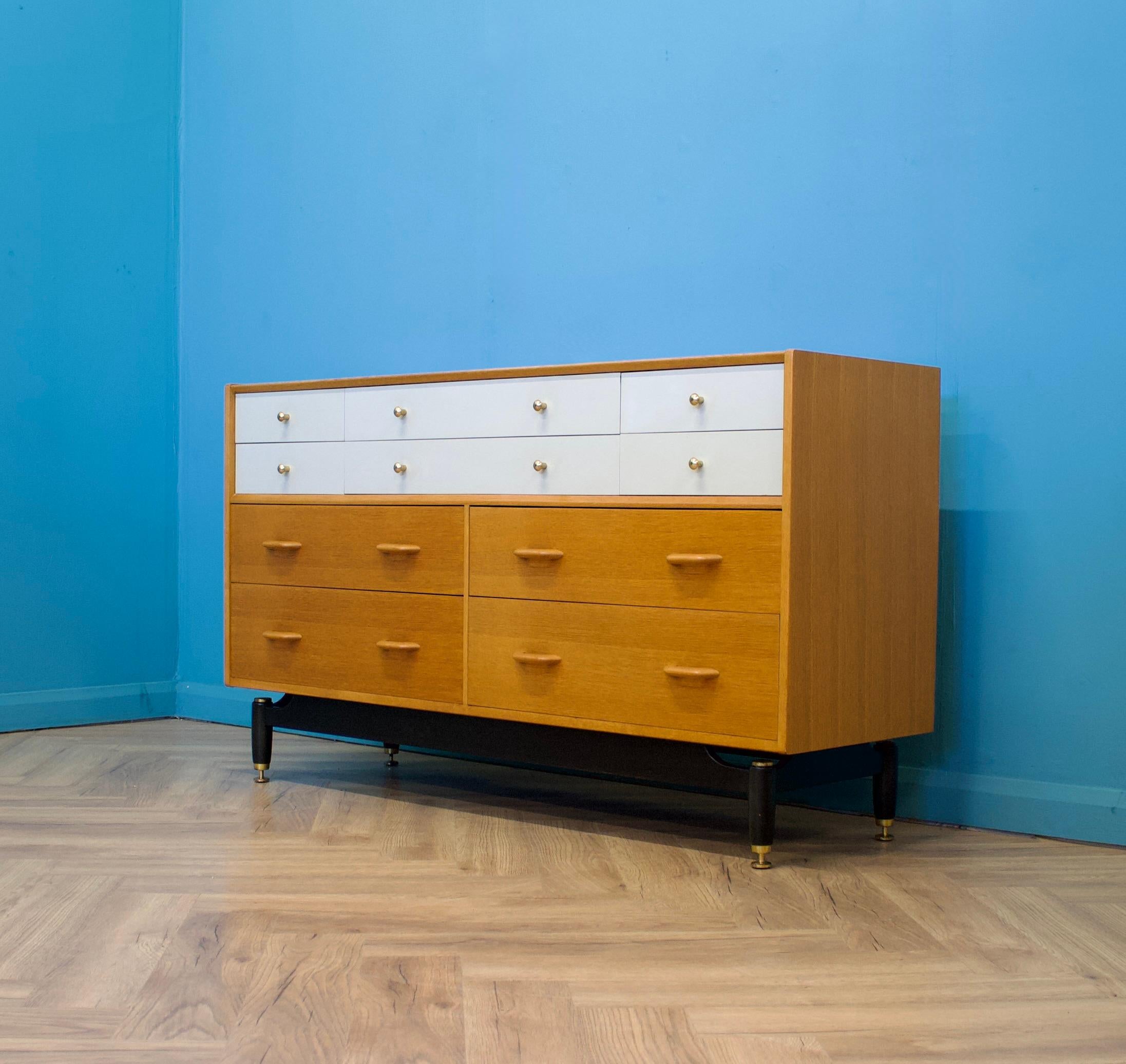 20th Century Mid-Century Oak Chest of Drawers or Sideboard from G Plan, 1950s