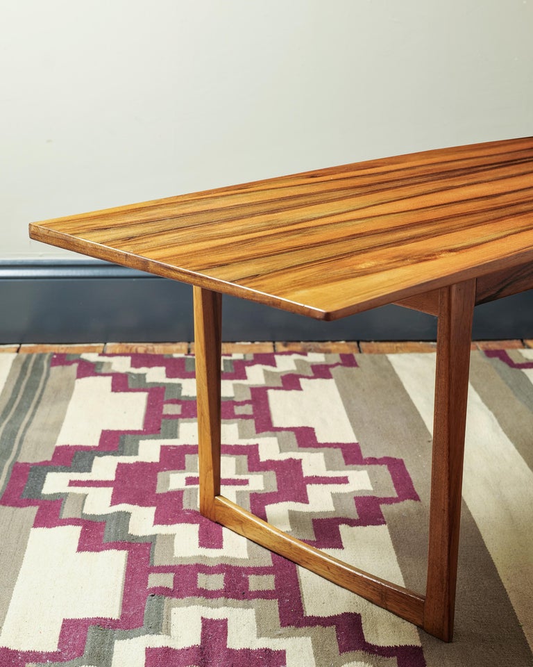 MidCentury Oak Coffee Table Attributed to Peter Løvig Nielsen For Sale