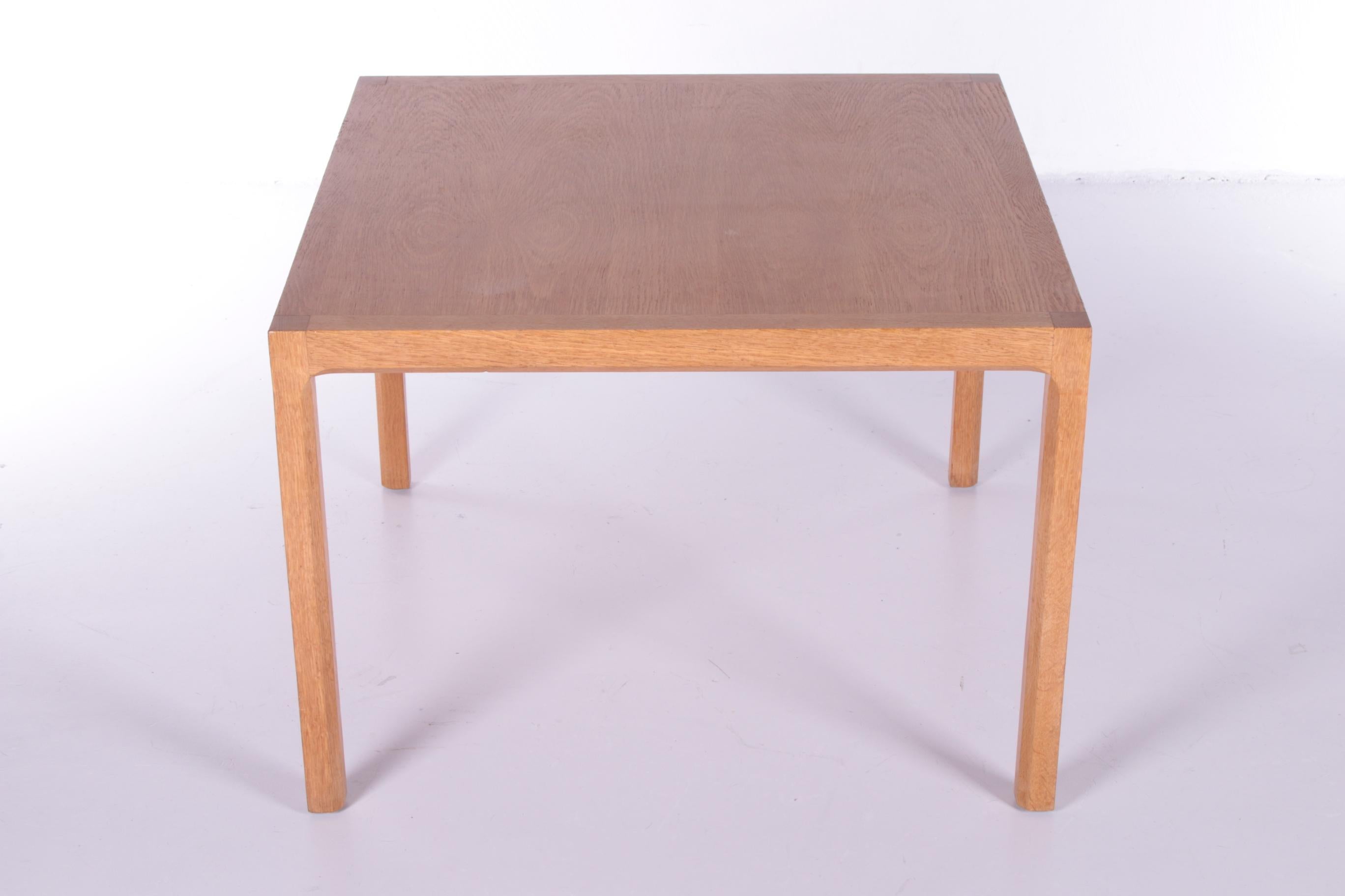 Mid-Century Oak Coffee Table by Kai Kristiansen for Aksel Kjersgaard, 1960s In Good Condition For Sale In Oostrum-Venray, NL