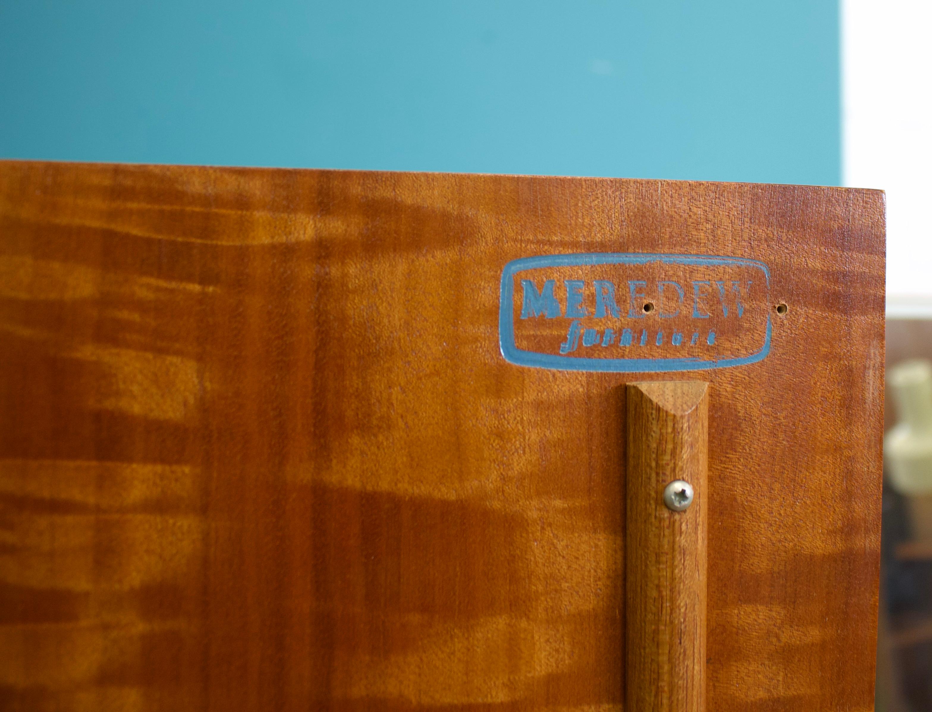Mid Century, Oak Compact Wardrobe from Meredew, 1950s 3