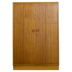Mid Century, Oak Compact Wardrobe from Meredew, 1950s