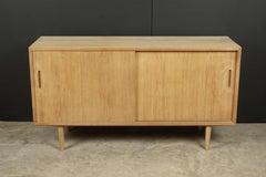 Midcentury Oak Credenza from Denmark, circa 1960
