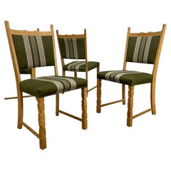 Mid-Century Oak Dining Chairs by Henning Kjaernulf, 1960s, Set of 6