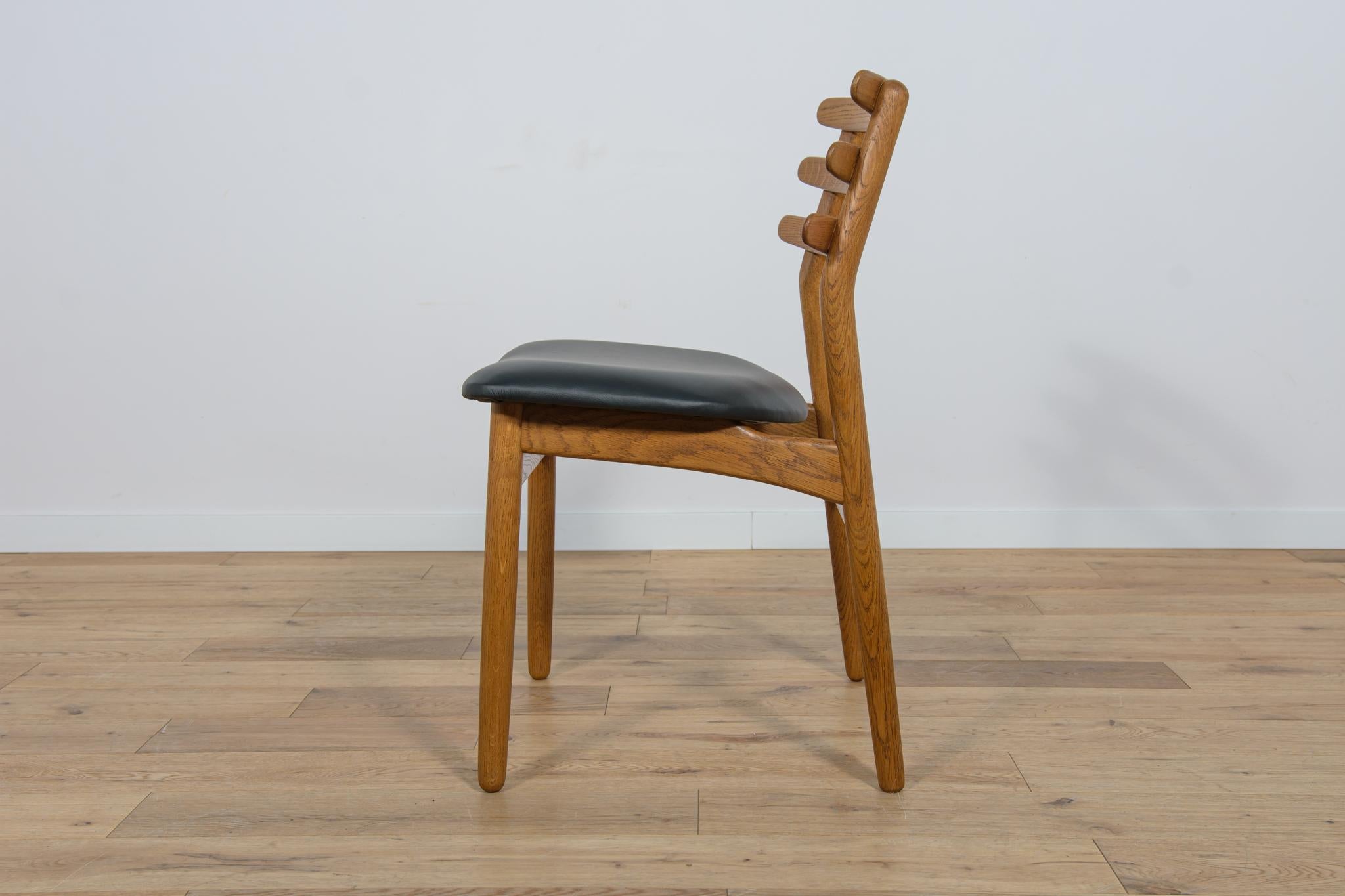 Mid-Century Oak Dining Chairs by Poul Volther for FDB Mobler , Denmark, 1960s  For Sale 2