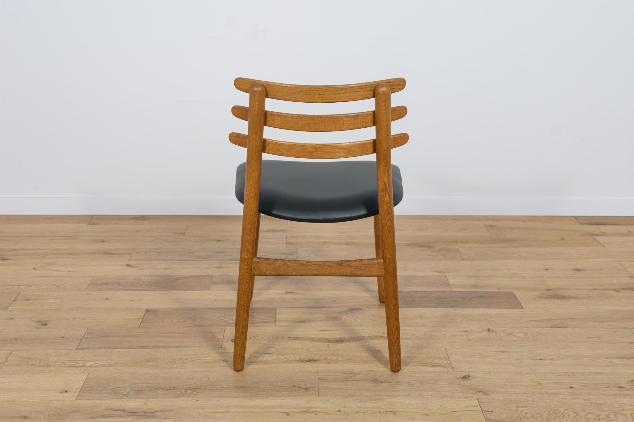 Esszimmerstühle aus Eiche aus der Mitte des Jahrhunderts von Poul Volther für FDB Mobler, Dänemark, 1960er Jahre im Angebot 3