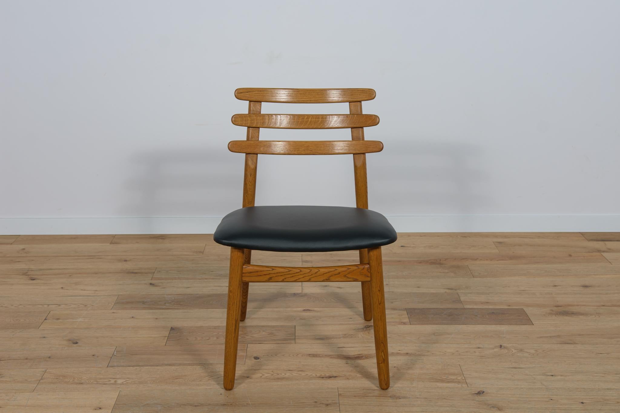 Mid-20th Century Mid-Century Oak Dining Chairs by Poul Volther for FDB Mobler , Denmark, 1960s  For Sale