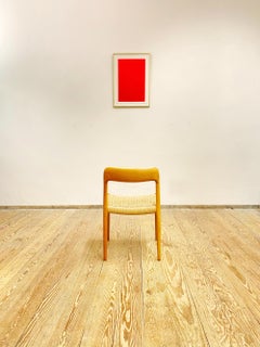 Mid-Century Oak Dining or Side Chair #75 by Niels O. Møller for J. L. Moller