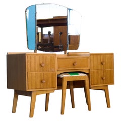 Mid Century, Oak Dressing Table from Meredew, 1950s