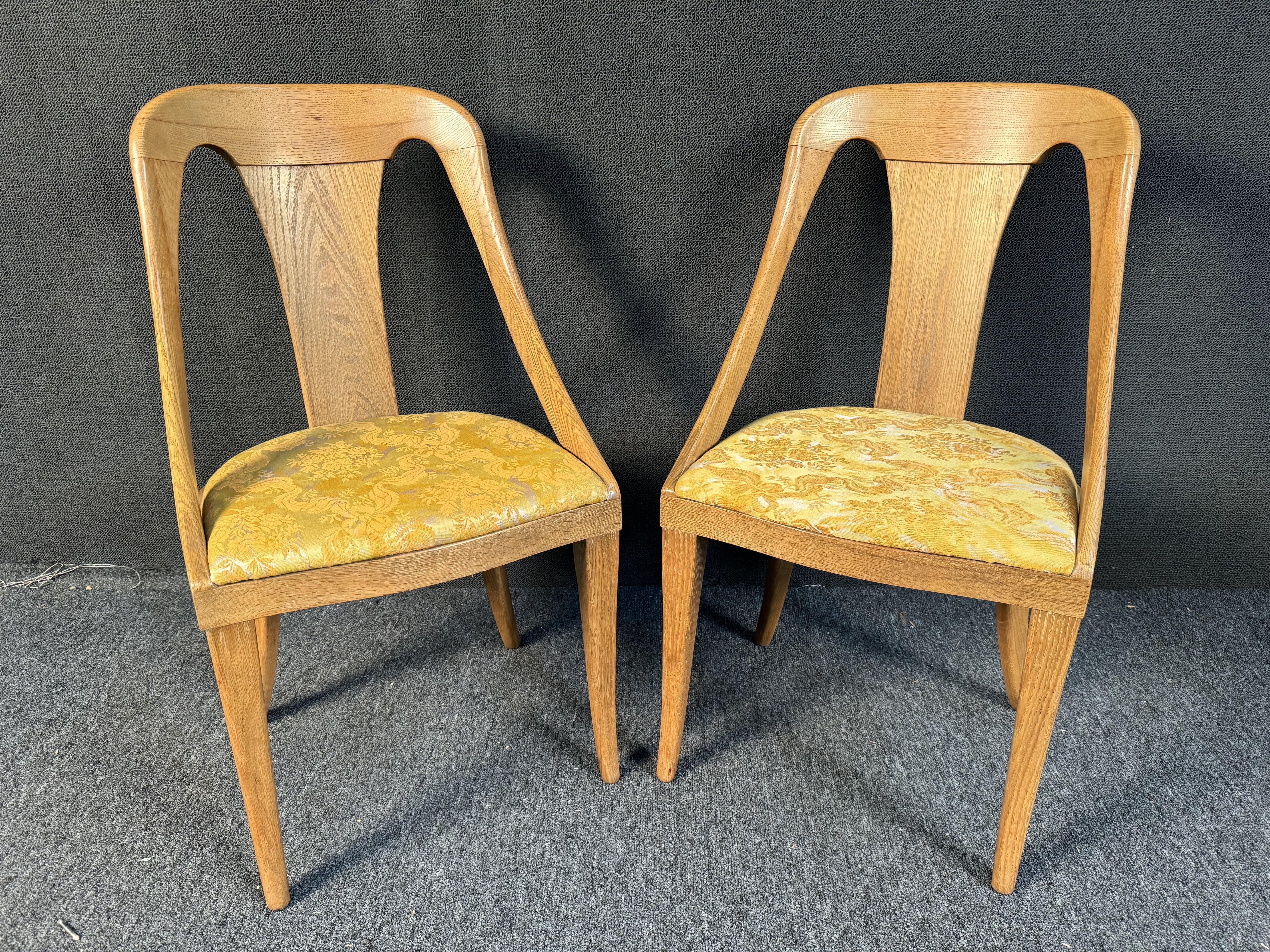 Table de salle à manger en Oak Oak du milieu du siècle par Jack Van Der Molen en vente 11