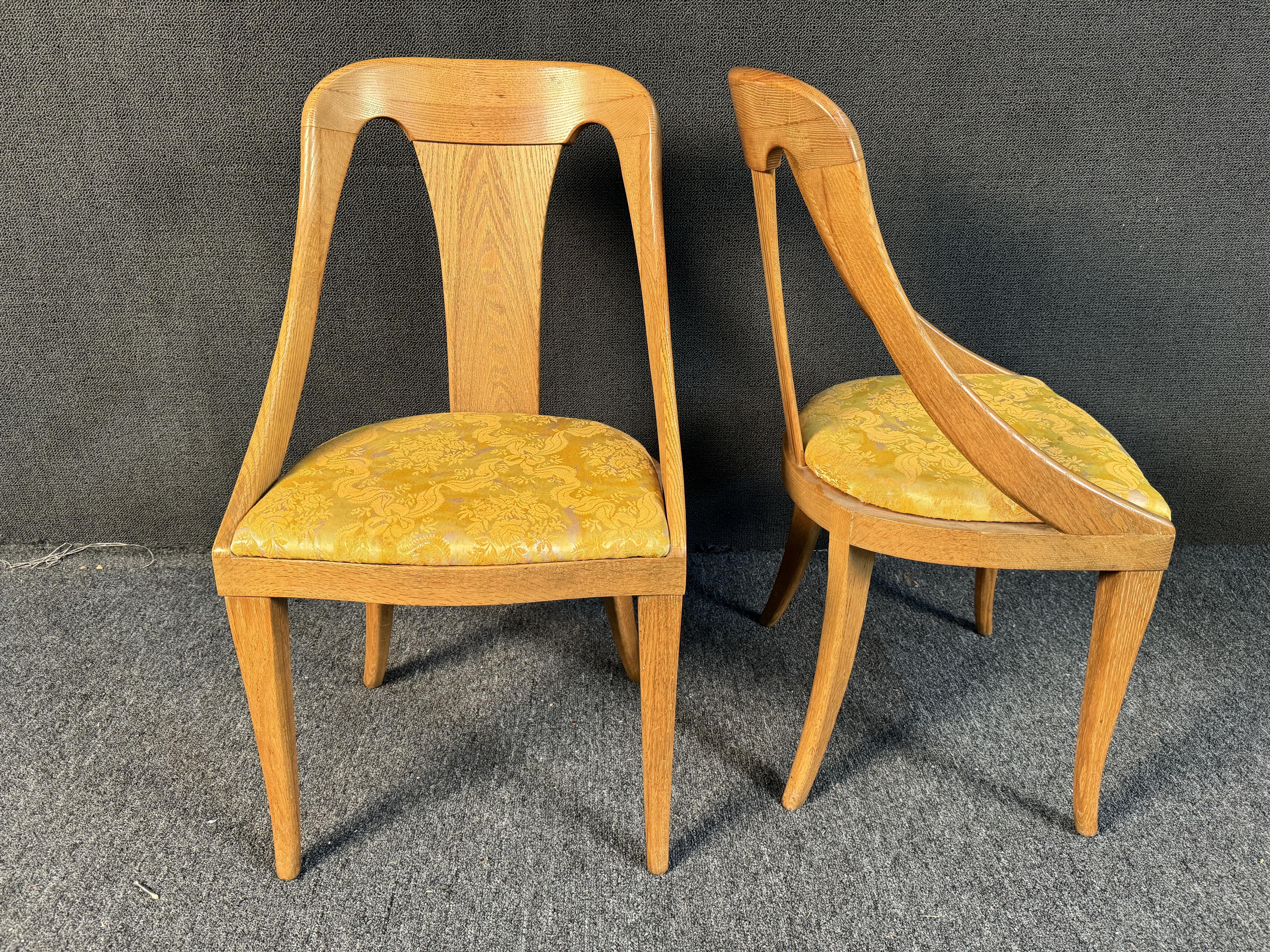 Table de salle à manger en Oak Oak du milieu du siècle par Jack Van Der Molen en vente 12