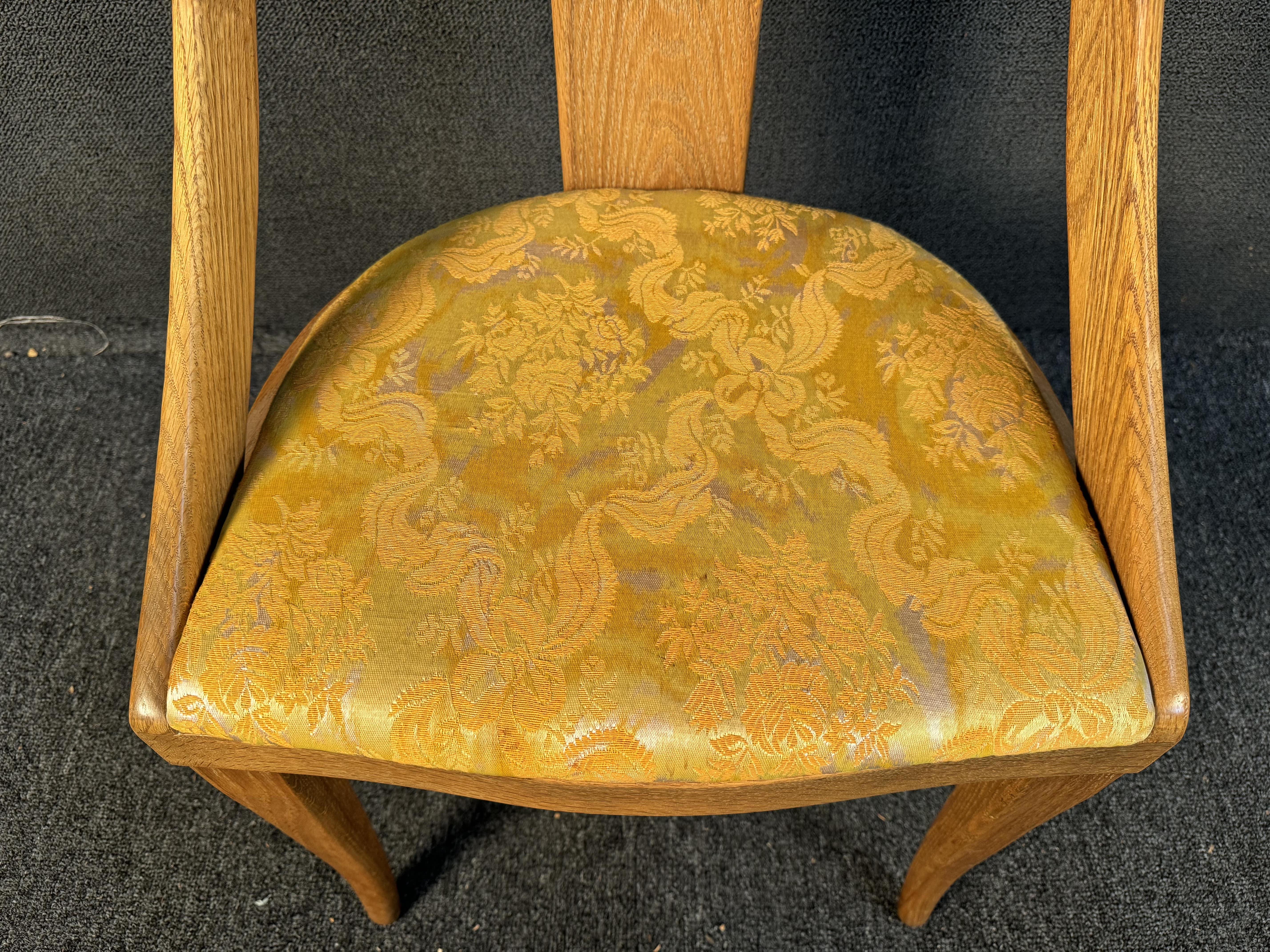 Table de salle à manger en Oak Oak du milieu du siècle par Jack Van Der Molen en vente 14