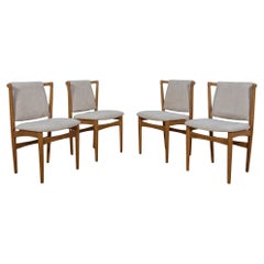 Mid Century Oak Model 171 Dining Chairs from Slagelse Møbelværk, Denmark, 1950s.