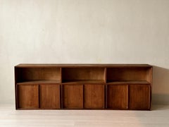 Mid-Century Oak Sideboard in style of Jean Prouvé, France, c. 1950s
