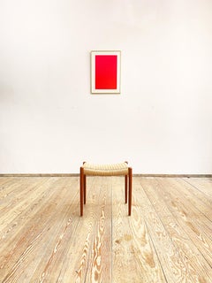Mid-Century Oak Stool Model 80a by Niels O. Møller for J. L. Moller