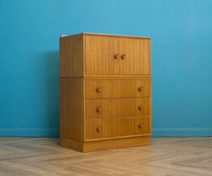 Mid Century, Oak Tallboy from Meredew, 1950s
