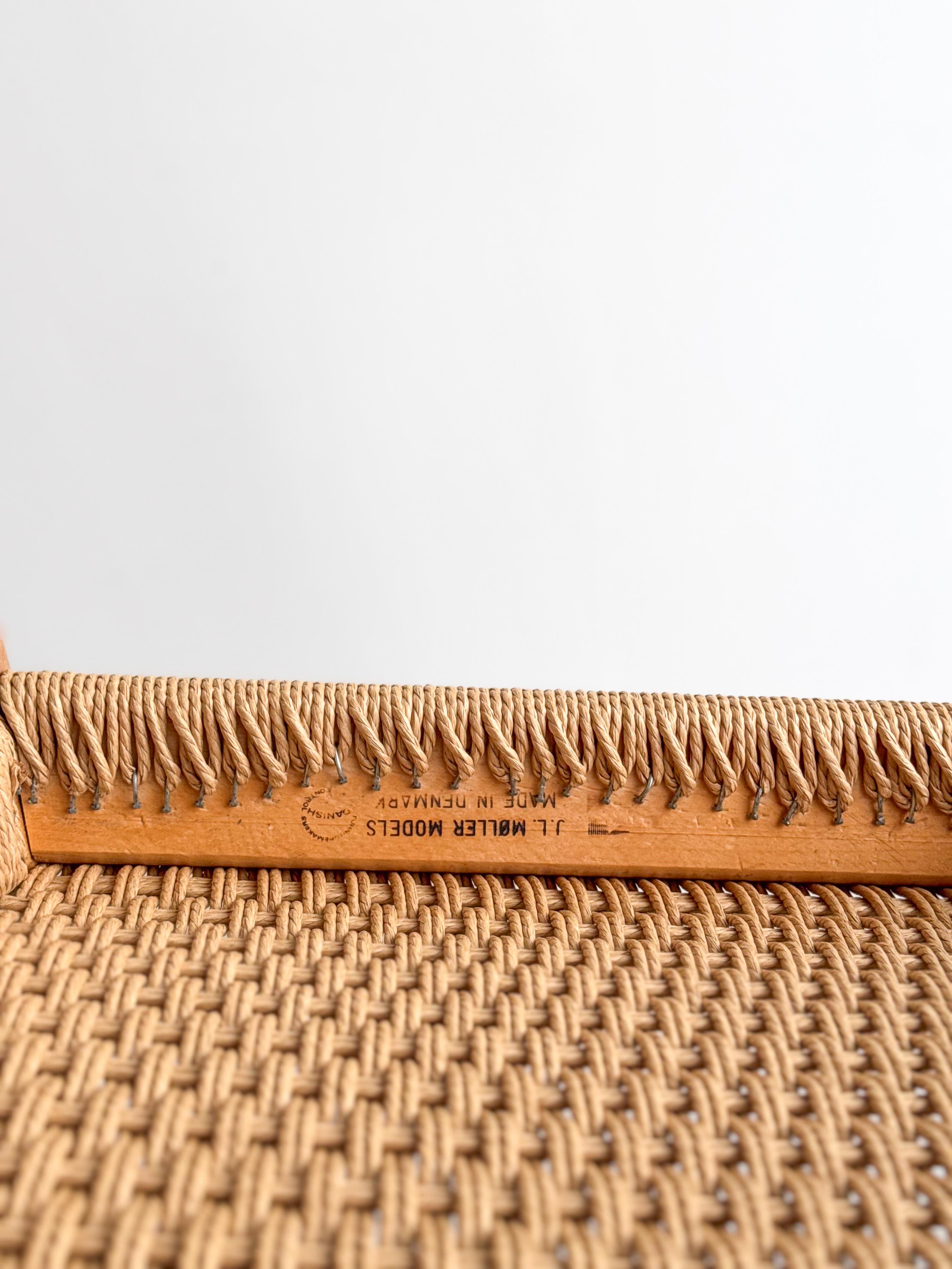 Mid-Century Oak wood Dining Chair model 71 by Niels O. Møller for J. L. Moller For Sale 12