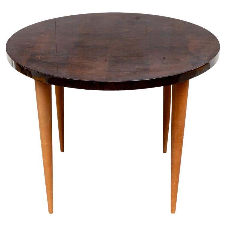 Barbara Barry 1990’s Tulip Form Center Table For Baker For Sale at 1stDibs