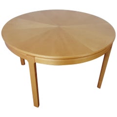 Midcentury Occasional Table in Satinwood by Carl Malmsten
