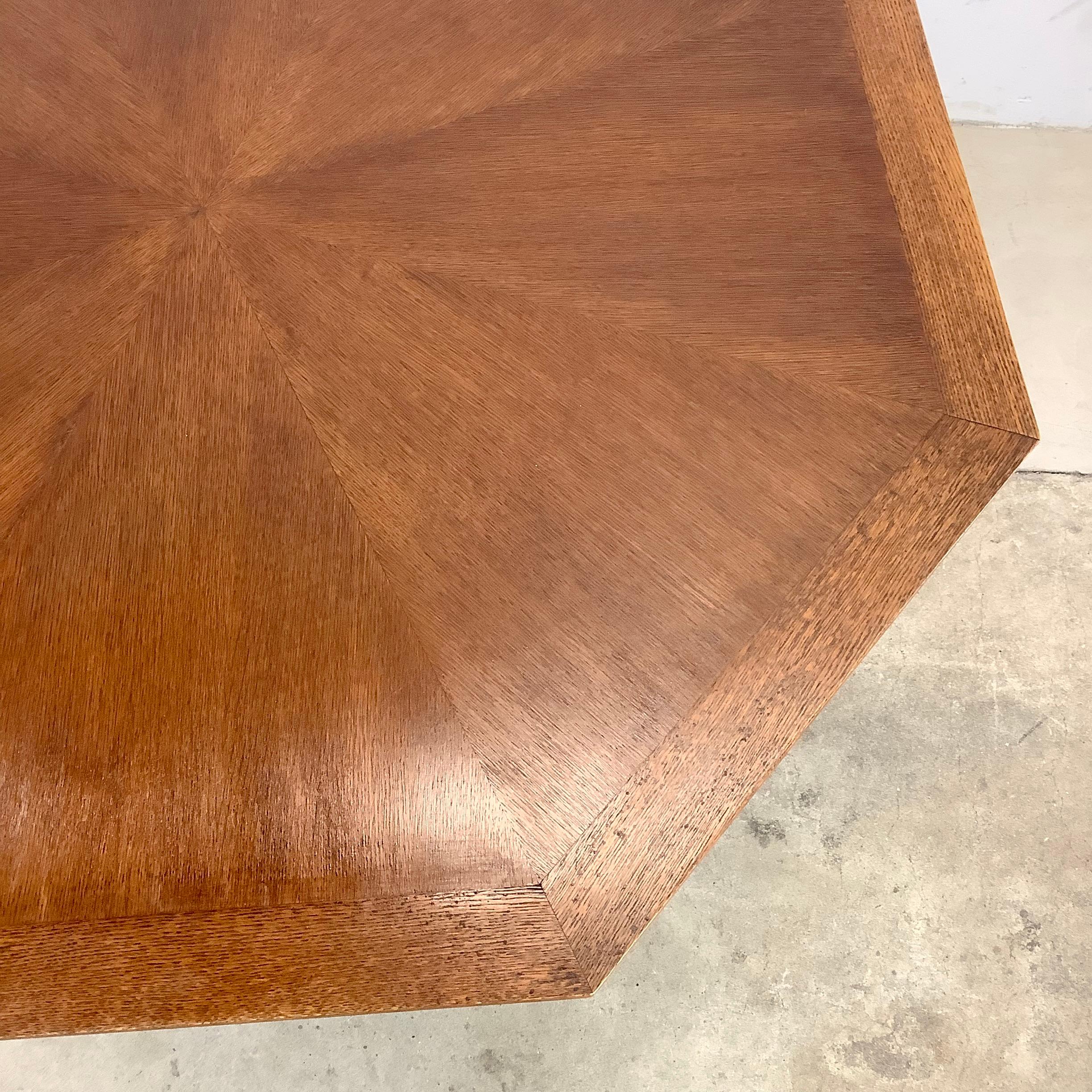 Midcentury Octagonal Game Table or Dining Table- Attributed to Harvey Probber 2