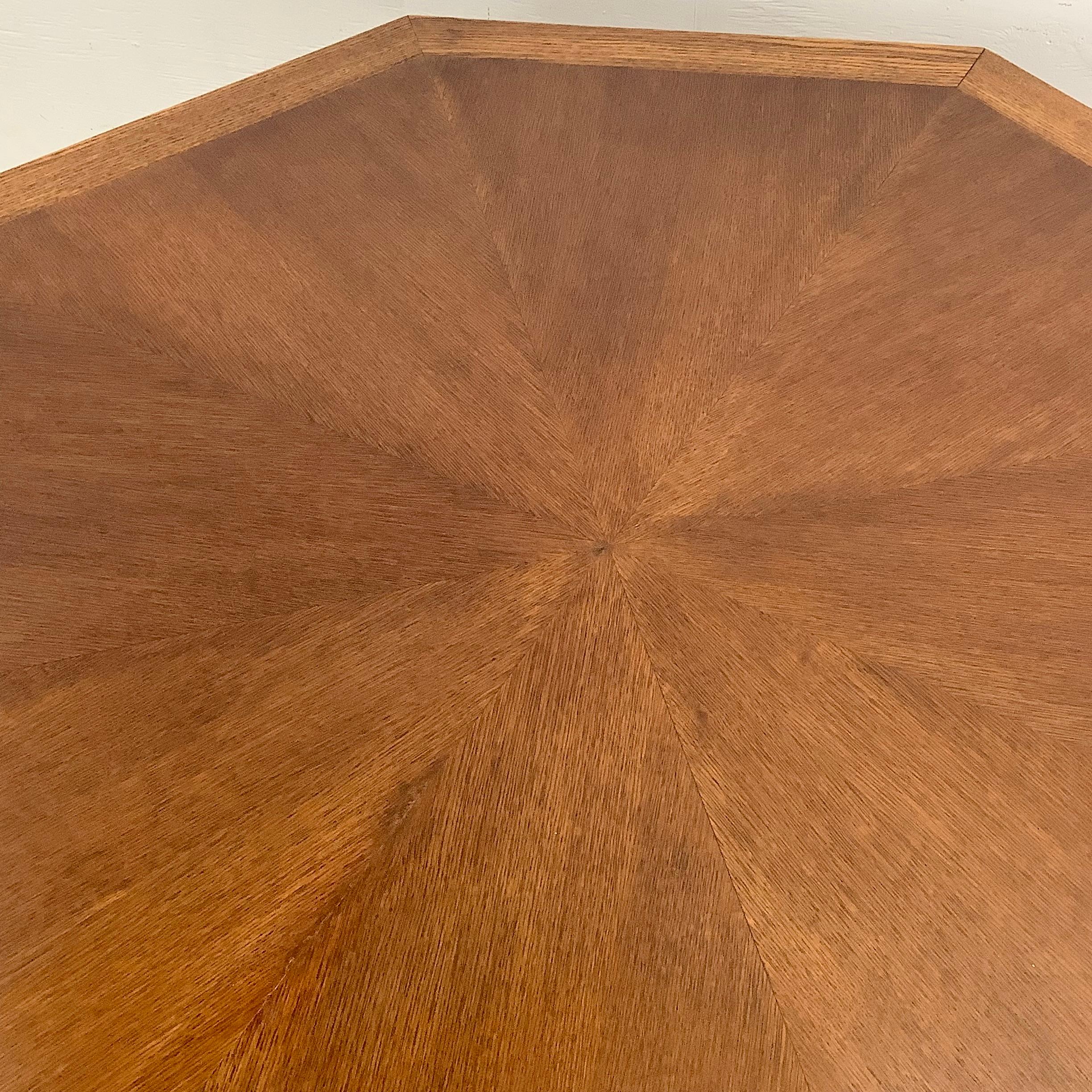 Midcentury Octagonal Game Table or Dining Table- Attributed to Harvey Probber 3