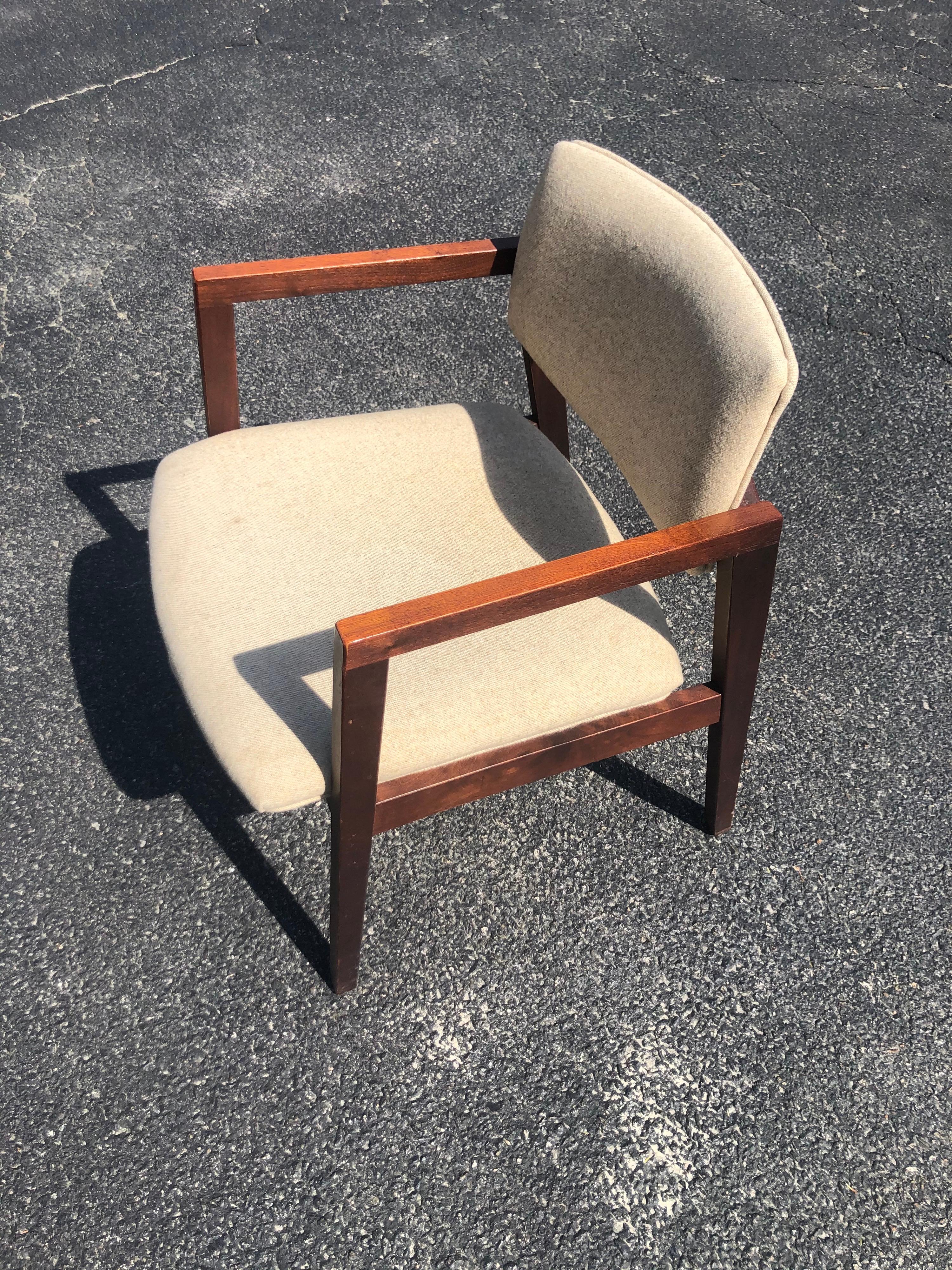 Mid Century Office Chair by Marble Imperial Furniture In Good Condition In Redding, CT