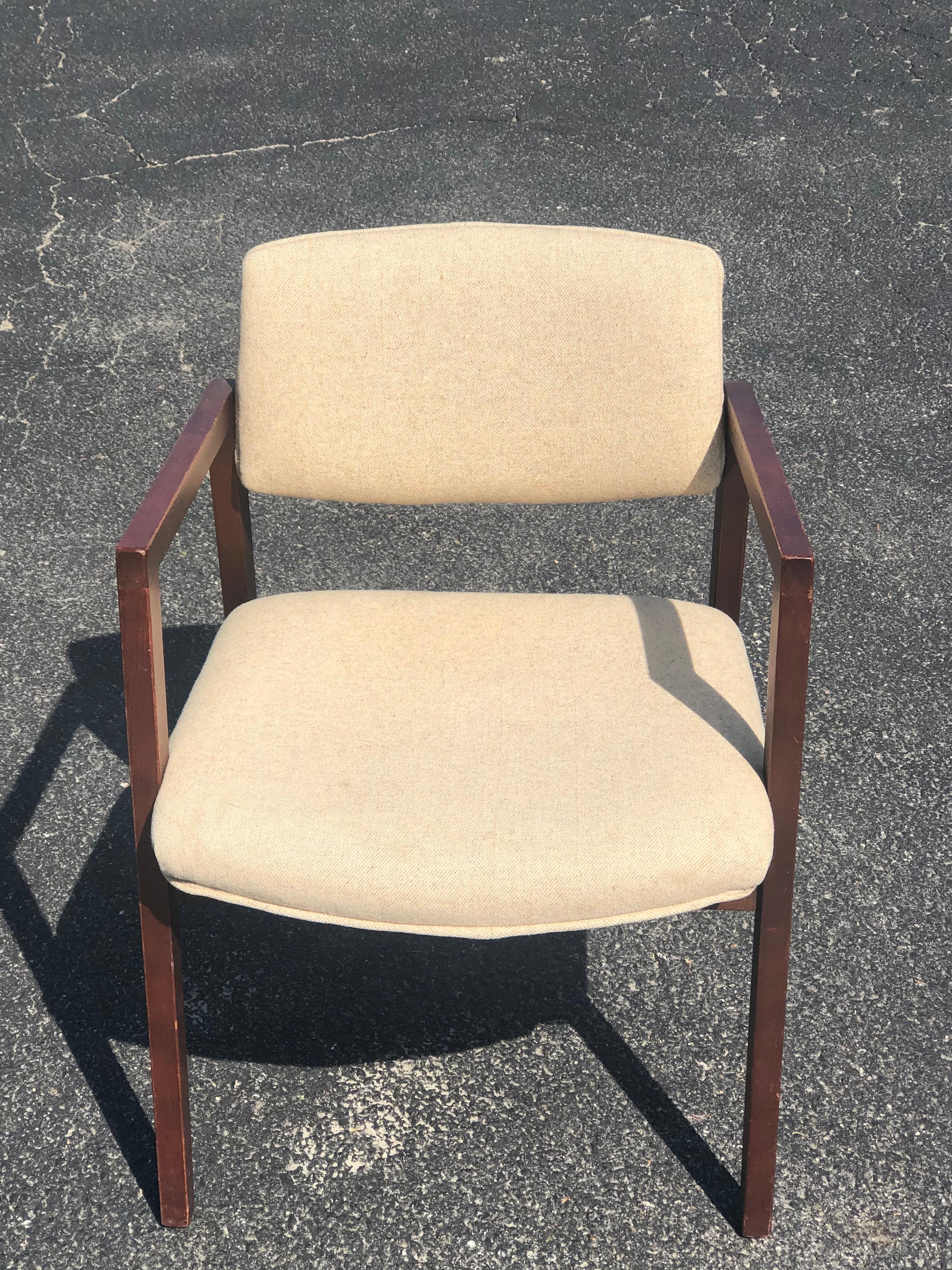 Upholstery Mid Century Office Chair by Marble Imperial Furniture