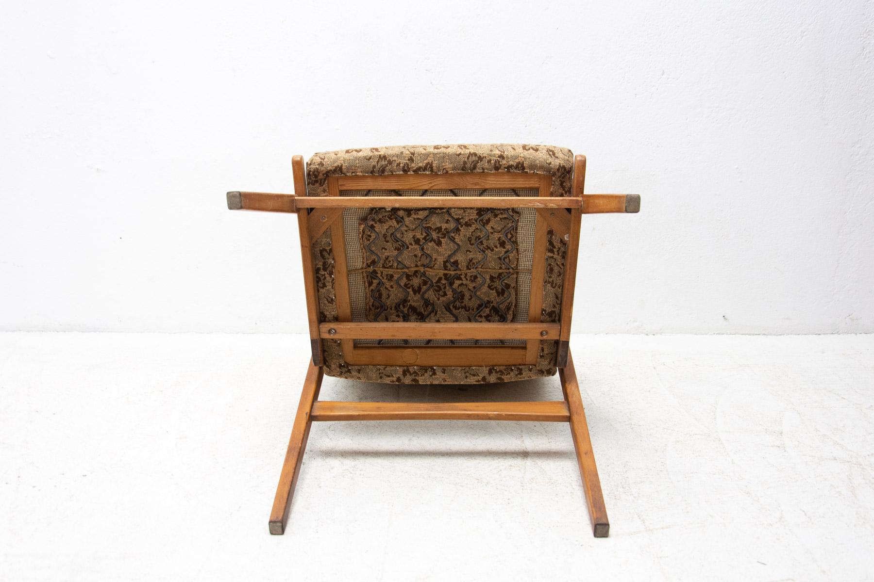 Chaise de bureau du milieu du siècle en Tchécoslovaquie, vers 1960 en vente 1