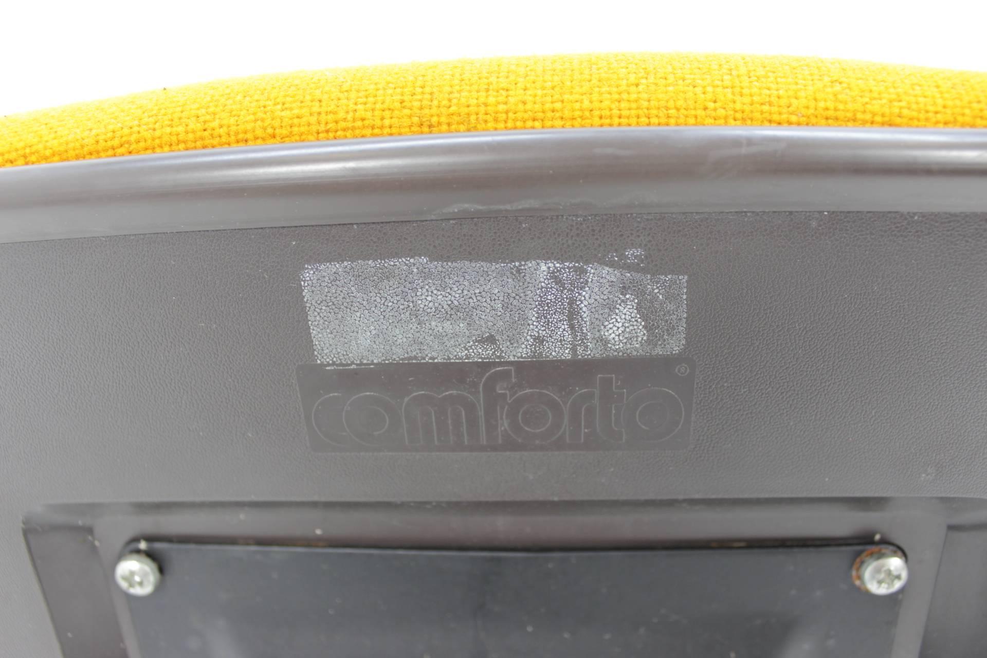 Sedia da ufficio Midcentury di Comforto, anni '70 1