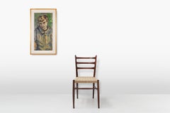 Mid-century oil painting of a child signed by the Belgium artist Jan Vandekerckh