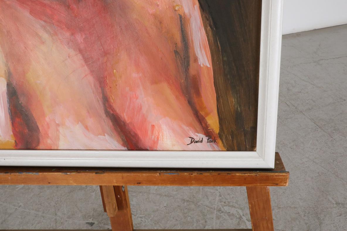 American Mid-Century Oil Painting of a Woman by David Park, Framed For Sale